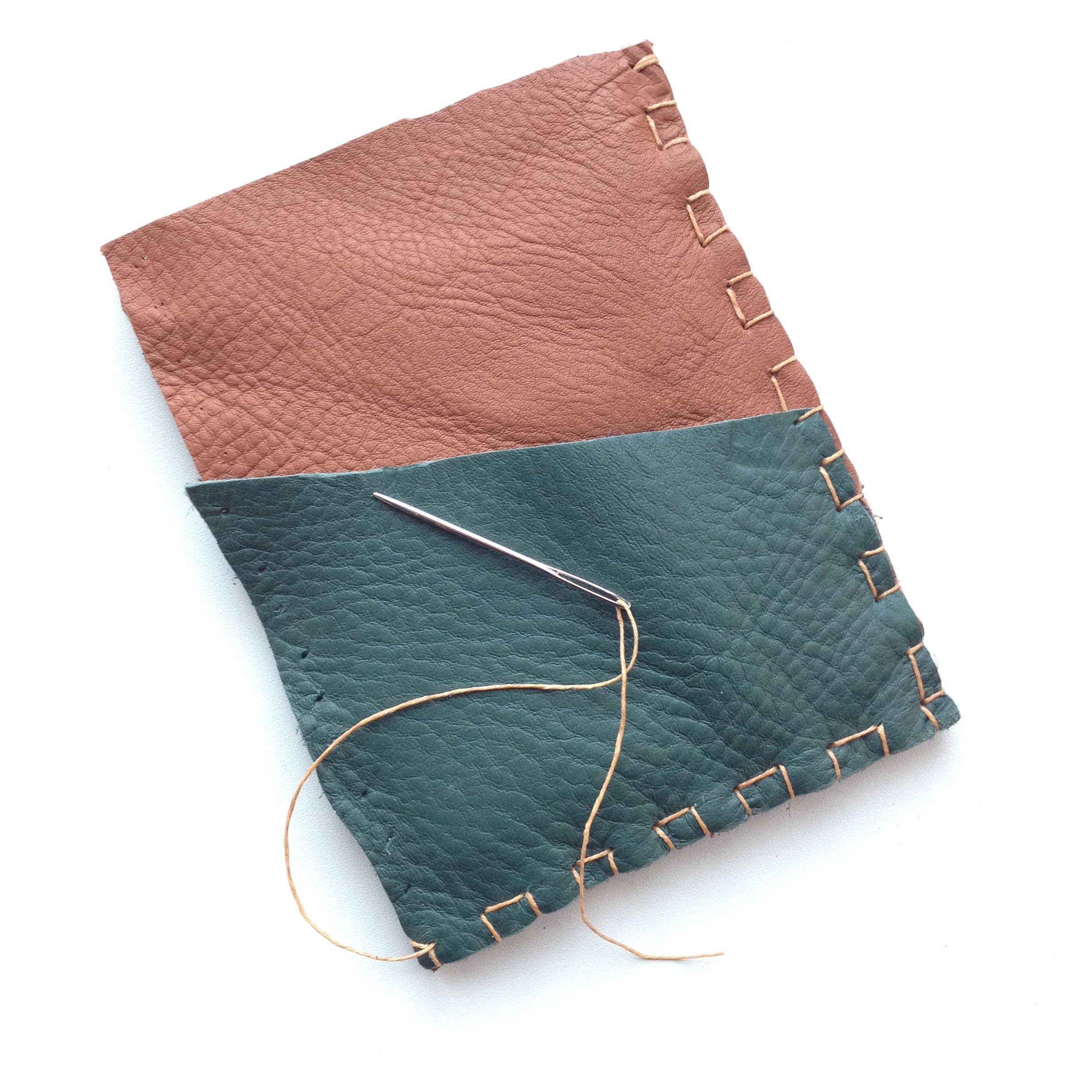 Leather Crafting DIY - Passport Case - FREE PATTERN 