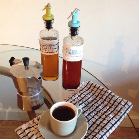 Handmade DIY Coffee Syrup